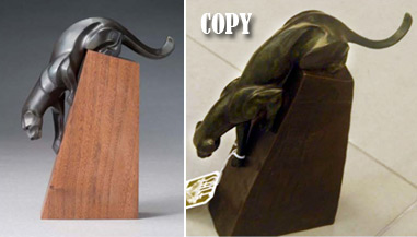 Panther. "milo" copy, eBay