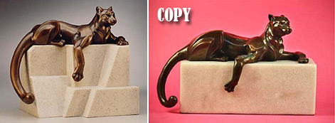 Cougar. "Milo" copy, eBay